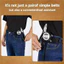 Thắt Lưng Co Giãn Cho Nữ Không Khóa Unisex Thắt Lưng Dây Thắt Lưng Cho Nam Làm Việc Thường Ngày Kinh Doanh Tại Nhà Du Lịch Đi jiwvn