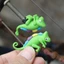 Nắp vòi phun khí cho xe đạp và xe máy - Cao su PVC mềm, chống bụi và nước - Thiết kế hoạt hình Chameleon