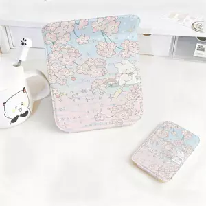 Thỏ Sakura Gương gấp trang điểm cho đi làm đi chơi