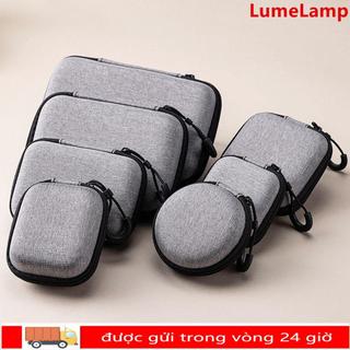 LUMELAMP 1 Cái Túi Bảo Quản EVA, Mini Cho Tai Nghe Dây Kéo Airpod, Phụ Kiện Kỹ Thuật Số Di Động Tai Nghe / Điện Thoại / Cáp Sạc Túi Đựng Túi Đựng
