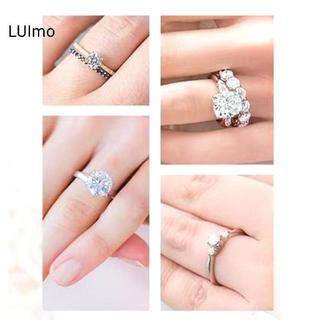 LUImo 8 Kích Cỡ Silicon Vô Hình Trong Suốt Kích Thước Vòng Điều Chỉnh Resizer Rời Nhẫn Giảm Tốc SBS