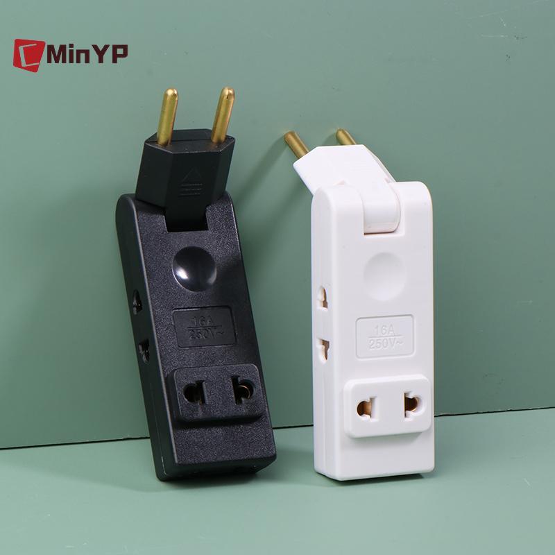 CMinYP 4 Trong 1 Bộ Chuyển Đổi Nguồn Điện Di Động Ổ Cắm Tường Nối Dài EU Cắm Soet 180 Độ Cắm Adapter Canada Mexico Du Lịch Aadapter Glory