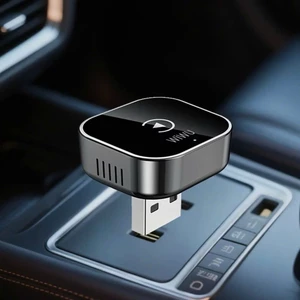 Bộ Chuyển Đổi Apple CarPlay Không Dây WIWU Wi-CP003 - Kết Nối Tự Động, Thiết Kế Kính Cường Lực