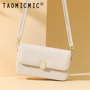 Túi Đeo Vai Nữ Di Động Messenger Túi Điện Thoại Di Động Làm Việc Đi Lại Đa Năng Dung Tích Lớn Da PU Túi Đeo Vai