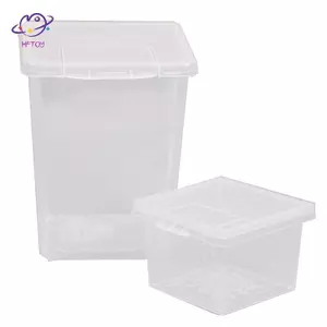 HFTOY Nhựa Côn Trùng Nhện Môi Trường Sống Hộp Đựng Hộp Đựng Xe Tăng Vận Chuyển Đồ Chơi ~