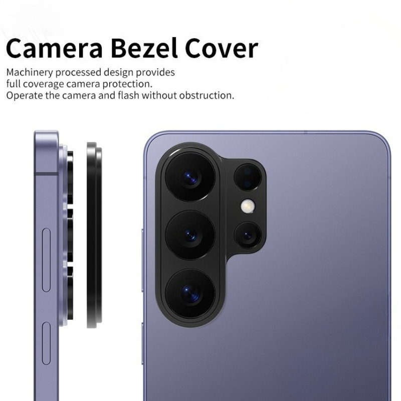 Dành Cho Samsung S26 Plus Siêu Mờ Kim Loại Bảo Vệ Ống Kính Máy Ảnh Hợp Kim Nhôm Rỗng Ống Kính Vòng Dành Cho Galaxy S26 S26 + S26Ultra
