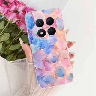 Dành Cho Xiaomi Redmi Note 15 Pro Plus 5G Note15 Pro + 5G Mới Thanh Lịch Họa Tiết Hoa Mèo Vỏ Điện Thoại TPU Silicon Mềm