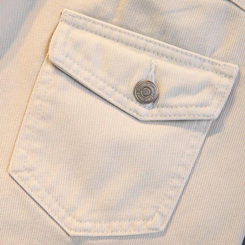 <![Giảm Giá Trong Thời Gian Có Hạn] Quần Short Denim Retro Mới, Thoải Mái Với Ống Rộng và Eo Co Dài Cho Mùa Hè