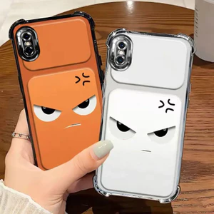 Ốp Điện Thoại, Ốp Lưng Cho iPhone XS Max, Bảo Vệ Toàn Diện Hoạt Hình, Chống Rơi, Vỏ Biểu Hiện Nhỏ Mạnh Mẽ, Bảo Vệ Camera Phủ Điện Tử, Làm Bằng Silicon