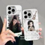 Bán Sản Phẩm Mới Đuổi Ngọc Trang Phục Phiên Bản Q Zhang Linghe Ốp Lưng Điện Thoại Iphone 17 16 15 14 Pro Max 13 12 Mini 11 Pro X XS XR 8 7 6 Plus Màu Bạc Chất Lượng Cao