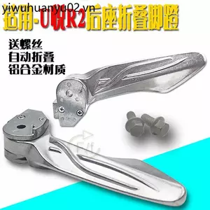Thích hợp cho Qianjiang U Yue Sanyang R2 Xe Máy Xe Tay Ga Tự Động Gấp Ghế Sau Bàn Đạp Hợp Kim Nhôm Bàn Đạp