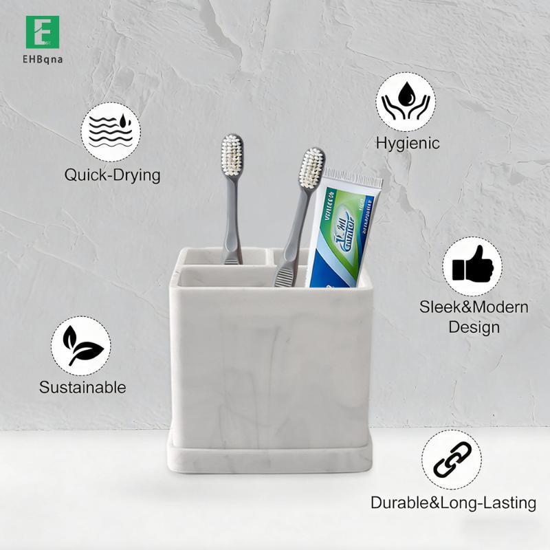 [EHB-t] Giá đỡ bàn chải đánh răng Giá đỡ bàn chải đánh răng khô nhanh cho phòng tắm Diatomite Điện Bàn chải đánh răng Kem Máy sắp xếp mới | BigBuy360 - bigbuy360.vn
