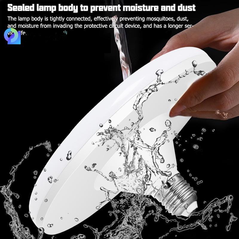 [chiccloset0] Bóng LED siêu sáng 12W 15W 20W 30W 50W 220V UFO trắng ấm dùng trong nhà, bàn, nhà để xe