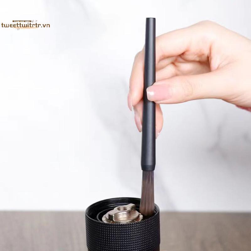 TRTR Máy Xay Cà Phê, Bàn Chải Làm Sạch Đầu Pha, Dụng Cụ Barista, Lông Mềm, Dụng Cụ Cà Phê VN