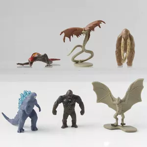 Bán chạy Godzilla vs King Kong 2 King of Monsters Ba đầu Đồ chơi trẻ em Mô hình trang trí hình Quà tặng trang trí