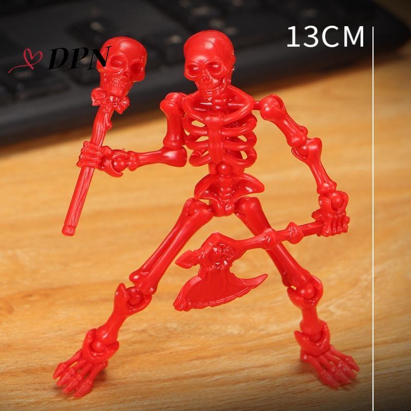 [DPN-t] 1 Bộ Đồ Chơi Lắp Ráp Đầu Lâu Và Xương Đa Năng Có Thể Thao Trang Trí Con Rối Hình Đầu Lâu Ba Chiều Quà Tặng Mới