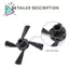 Bộ lọc Hepa 9X Bàn chải bên 3X cho Botvac D3 D4 D5 D6 D7 D70 D75 D80 D85 Kết nối Botvac 75E 80 85 Bộ phận lọc bàn chải