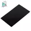 100 Chiếc Đen Hợp Kim Nhôm Thẻ Khắc Kim Loại Kinh Doanh Thăm Kinh Doanh Danh thiếp Trống Độ Dày 0,2mm