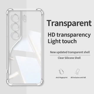 Ốp Điện Thoại Trong Suốt Cho Tecno Camon 50 4G 40 Pro 5G 4G Silicon Mềm Chống Rơi TPU Bảo Vệ Chống Sốc Ốp Lưng