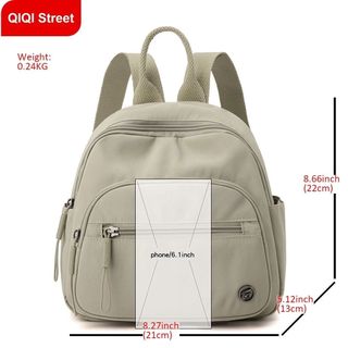 Balo Mini thời trang chống trộm nhiều ngăn tùy chọn nhiều màu phù hợp