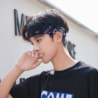 Nam Nữ Thể Thao Hạt Điều Hoa Vuông Khăn Hip Hop Hip Hop Phố Hipster Đầu Vuông Khăn Mũ 4.18