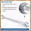 Công cụ cờ lê mở đôi hình chữ U 5,5mm x 7mm