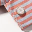 Cuff Liên kết Nam Khuy măng sét Bán nhẹ sang trọng Pháp Đơn giản Áo sơ mi vàng tròn Trang sức OYRI