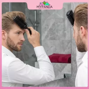 MYPANDA Professional Salon Vent Brush Detangling AntiStatic Curling Hairb dành cho nữ và trẻ em.