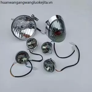 Rùa Vua Chiếu Sáng Lắp Ráp Nhiều Màu Sắc Có Sẵn Đèn Pha Phía Trước Bật Tín Hiệu Đèn Hậu Sau Bộ Hoàn Chỉnh Yếu Tố Ban Đầu