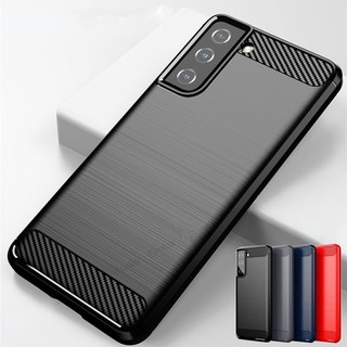 Sợi Carbon Cho Samsung Galaxy S25 S24 S23 S22 S21 S20 S10 FE Plus Ultra Note 20 10 9 Ultra Plus Lite Ốp Điện Thoại TPU Mềm Sang Trọng Silicon Chống Sốc