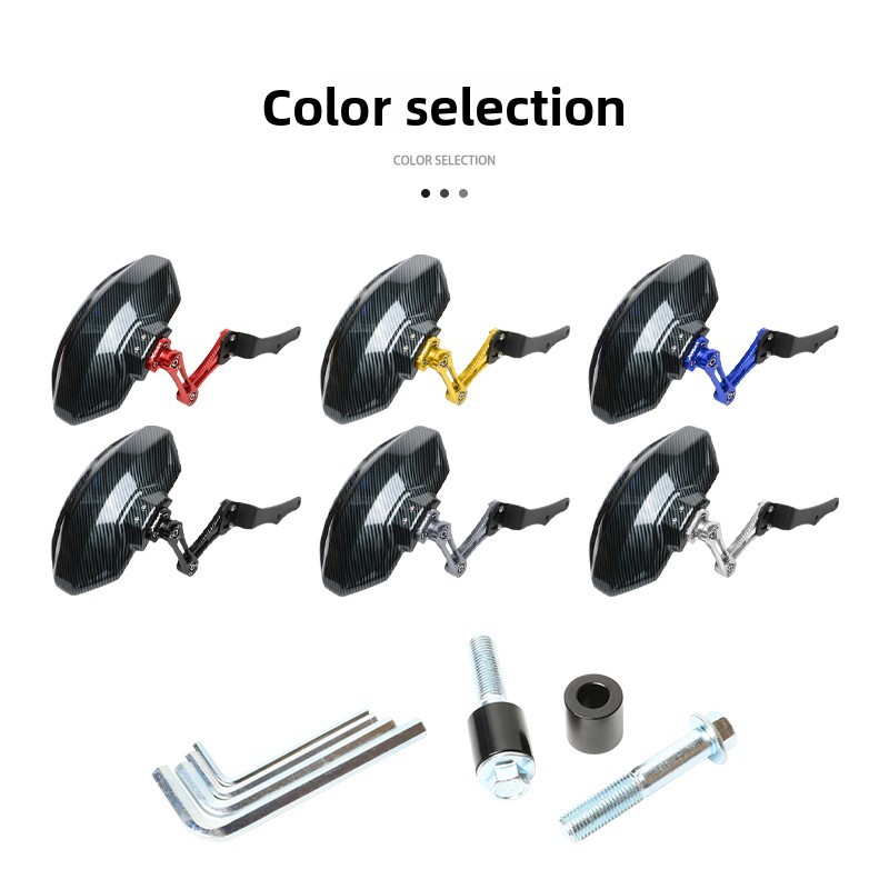 Dành Cho Xe Yamaha XMAX 300 / XMAX 250 2017-2025 Sợi Carbon Phong Cách Phía Sau Fender Chắn Bùn Bắn Bảo Vệ
