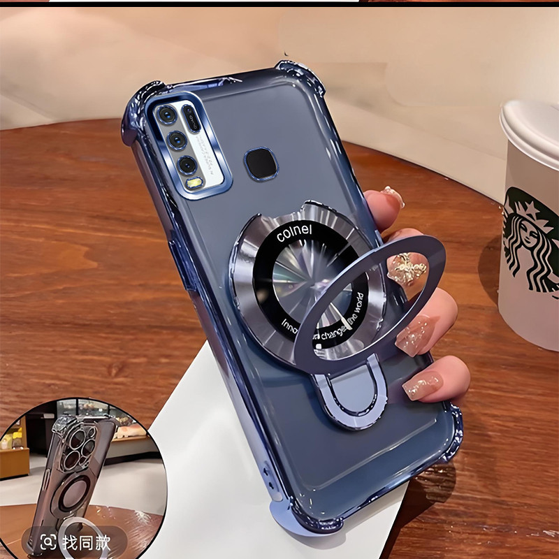 Vỏ MỚI VIVO Y30 Y30i Y50 1938 1935 Giá đỡ điện thoại cho giá đỡ vỏ bảo vệ mềm chống rơi