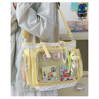 Túi đeo vai itabag PVC trong suốt dành cho nữ