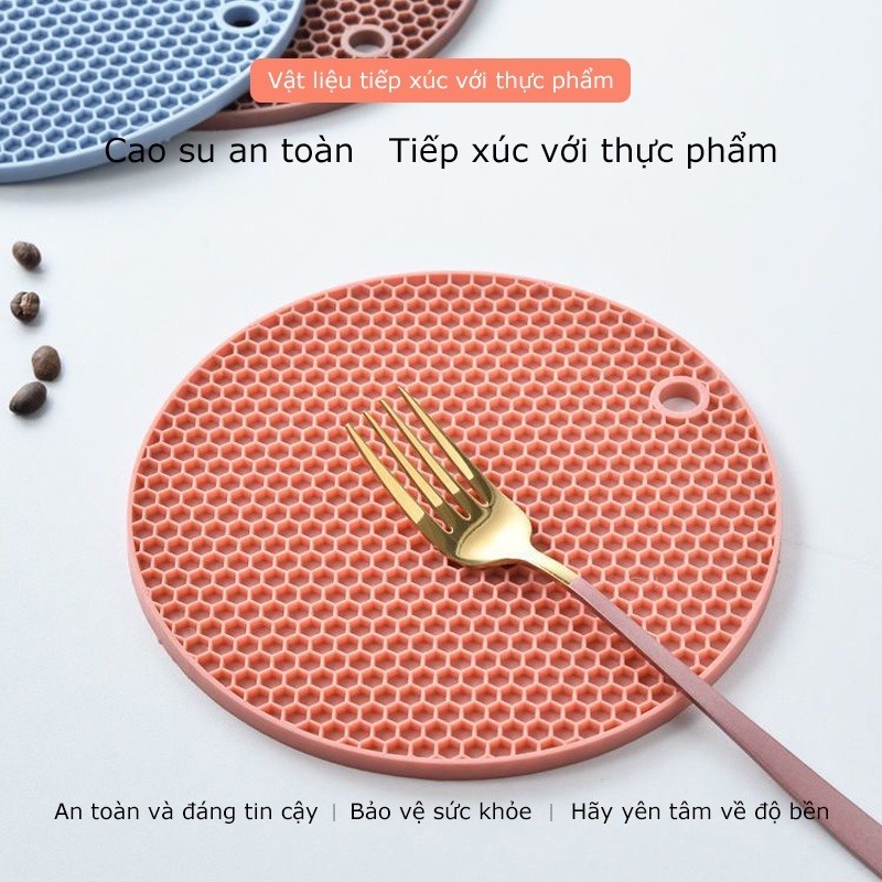 M7 Lót nồi silicon chống nóng chịu nhiệt đa năng-Miếng lót nồi MALAN