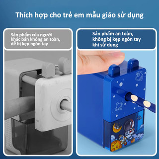 Gọt Bút Chì Mini Cute Hình Hoạt Hình – Chuốt Chì Nhỏ Gọn, Lưỡi Sắt Sắc Nét, Gọt Siêu Mịn Cho Bé Đi Học