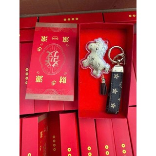 [hỏa tốc hcm]Móc khoá charm ngựa vàng 2026 có hộp và giấy kd thẻ- mang lại tài lộc, may mắn - Phụ kiện trang trí ANGI
