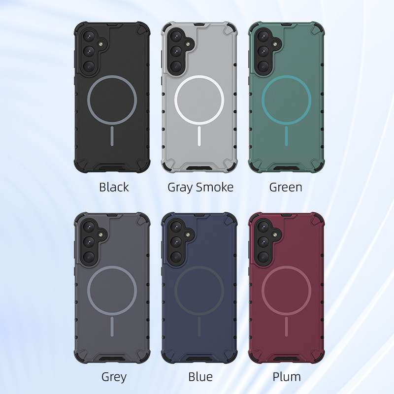 Ốp Điện Thoại Từ Tính Tản Nhiệt TPU + PC Cho Samsung Galaxy S26 S25 S24 S23 Plus Ultra A56 A55 A54 A36 A35 A34 A25 A15 A14 A13 5G 4G