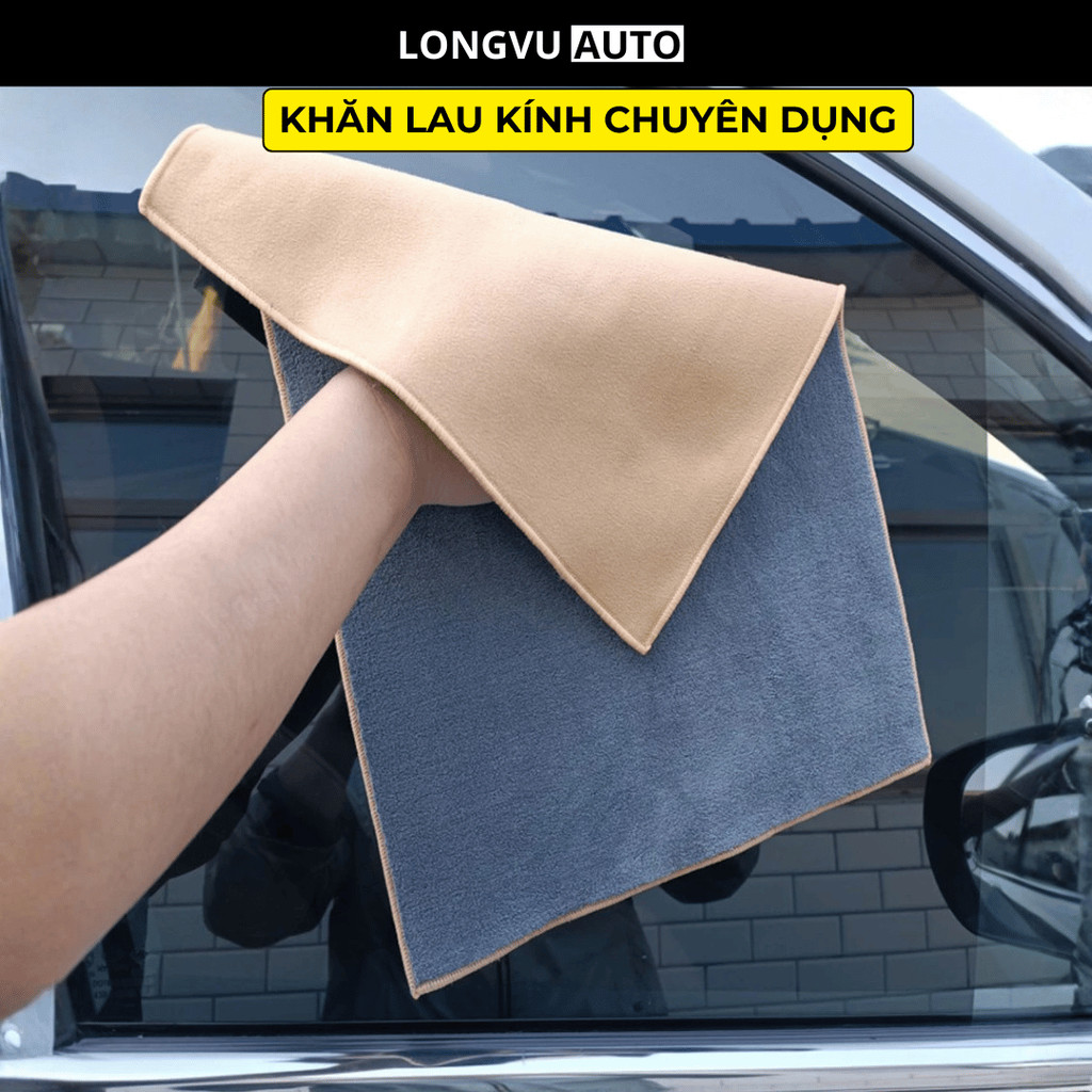 Khăn Lau Kính Nano Chống Bám Bụi Vải, Không Bám Hơi Nước Chuyên Dụng
