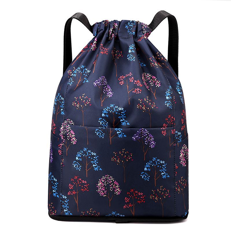 Oxford Spinning Water-Repellent Nhẹ Dung Tích Lớn Túi Ba Lô In Hình Mẹ Ba Lô Có Thể Gập Lại Thường Ngày Túi Nữ