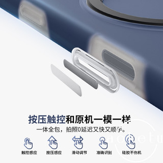 Ốp điện thoại khung từ tính thạch lỏng thích hợp cho vỏ điện thoại Apple 17promax 17air màu trơn mới iPhone 16 / 15 Pro Vỏ bảo vệ chống bụi bẩn mờ