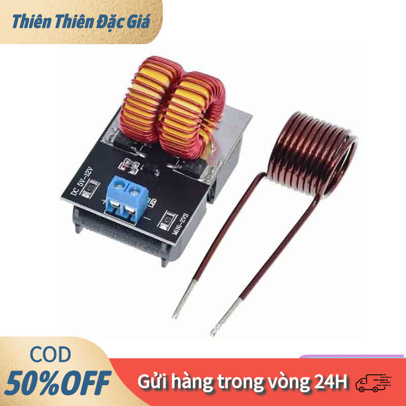 【24H】Mạch Gia Nhiệt ZVS Mini 120W Phiên Bản Cảm Ứng Không Cần Vòi ...