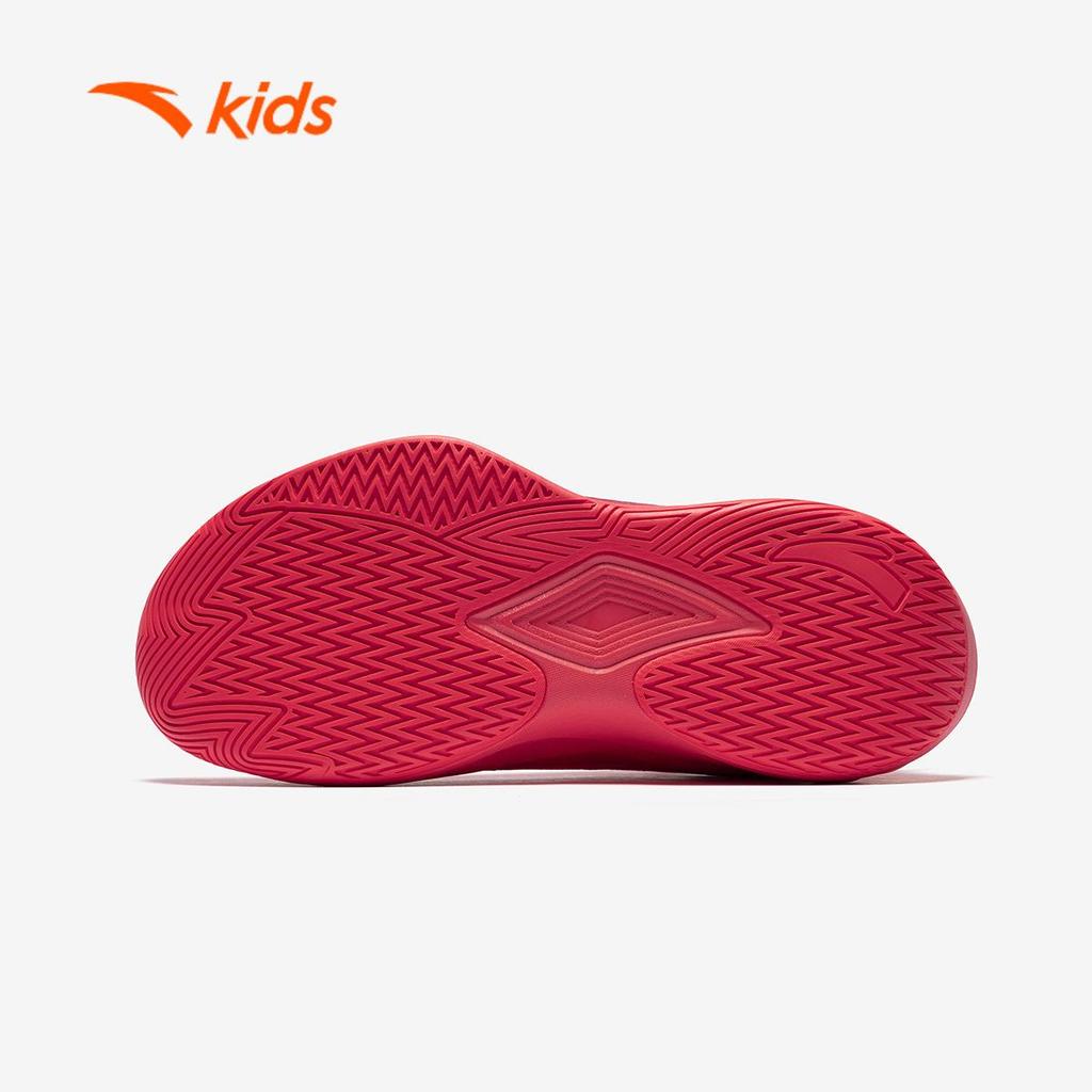 ANTA Kids Spark 2.0 Giày Bóng Rổ Bé Trai Chống Trượt, Giảm Chấn, Bám Sàn, Bền Chắc, Khóa Xoay Tiện Lợi 3126A1114