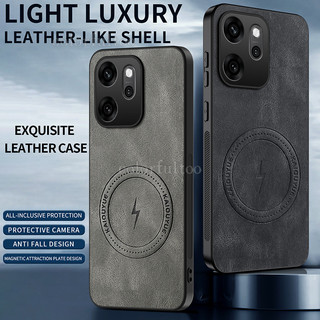 Ốp điện thoại Oppo Reno15F cho Oppo Reno 15F 15 Pro 15ProMax Reno15 Reno15ProMini 5G 4G 2026 Vỏ điện thoại bằng da Pu mờ Sạc không dây Vỏ ốp lưng TPU chống sốc từ tính