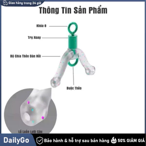 Bộ khóa chia thẻo giá rẻ 50 chiếc, thiết kế chống rối. Bộ Chia Thẻo, Chia Đôi Thẻo, Khóa Silicon, Túi 50 Chiếc