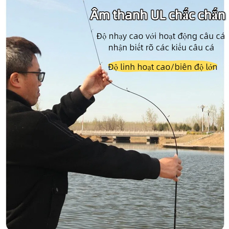 Cần Câu Lure Chống Xoắn Cao Cấp - Carbon Siêu Nhẹ Bền Bỉ - Thiết Kế Cân Bằng Cho Mọi Địa Hình Câu