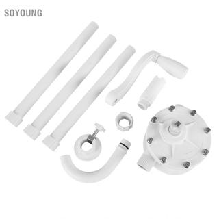 Soyoung Soyoung Bơm Xi Phông 21L/PHÚT 27Mm Tay Trống Hóa Học Nhiên Liệu Bằng Tay Với Tay Quay Và Thanh Nối Dài Cho Giải Pháp Dầu Bánh Răng
