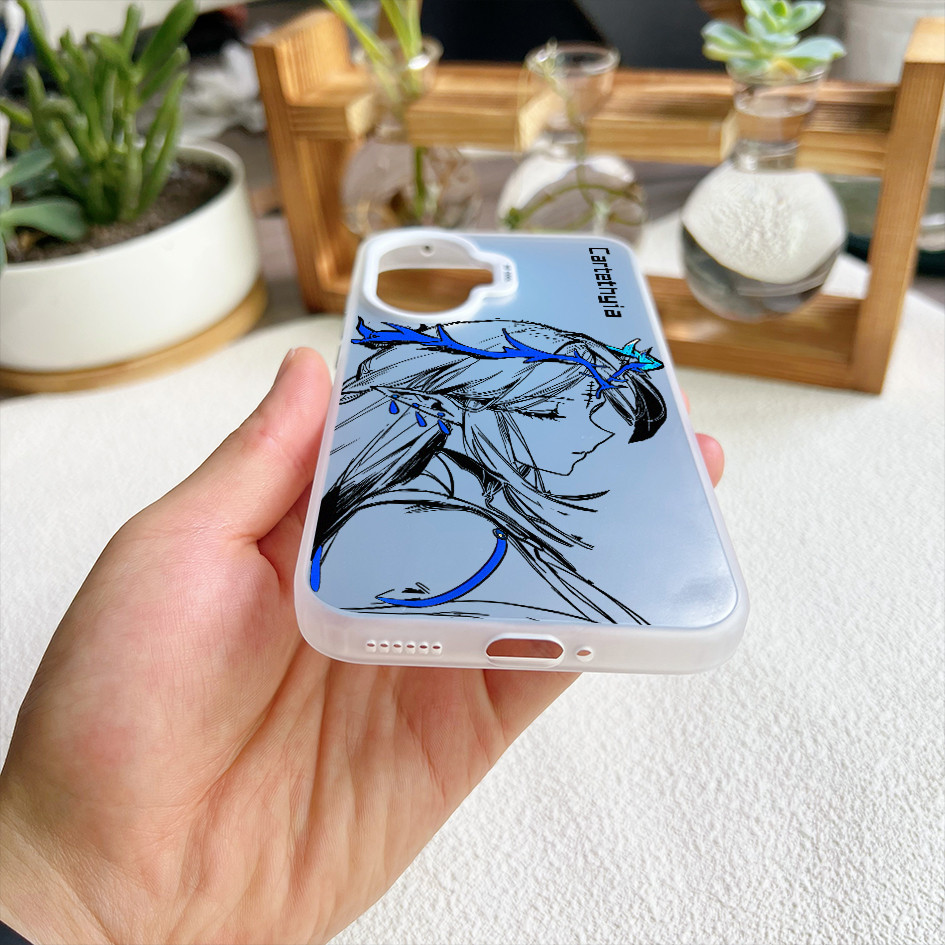 Dành Cho POCO X8 Pro Max X7 X6 X5 F8 Ultra F8 Pro F7 F6 Pro F5 "Sóng Gió" WUWA Cartethysia Micro Matte Vỏ Điện Thoại Cứng Chống Sốc POCO Cover