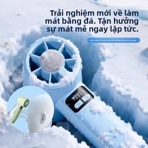 Quạt làm lạnh bán dẫn cầm tay Mini USB, Điều chỉnh tốc độ năm tốc độ, Quạt di động Turbo mạnh mẽ