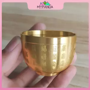 MYPANDA Đồng Nguyên Chất Baifu Xi Lanh - Trang Trí Phong Thủy Cho Phòng Khách Và Bàn Làm Việc