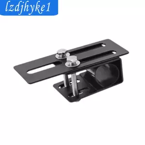 Giá đỡ đèn mái ô tô di động Giá đỡ thanh ngang bằng thép không gỉ màu đen cho đèn pha SUV Đi đêm